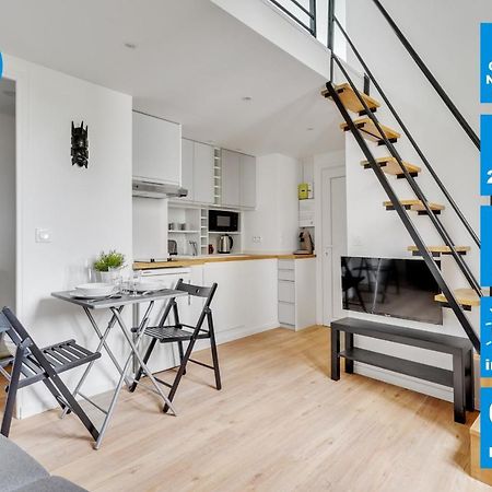 Appartamento Studio mezzanine 3-4 pers tout équipé WIFI Montreuil  Esterno foto